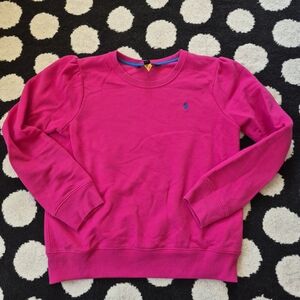Polo Ralph Lauren Big Kids Fuchsia Crewneck XL EUC